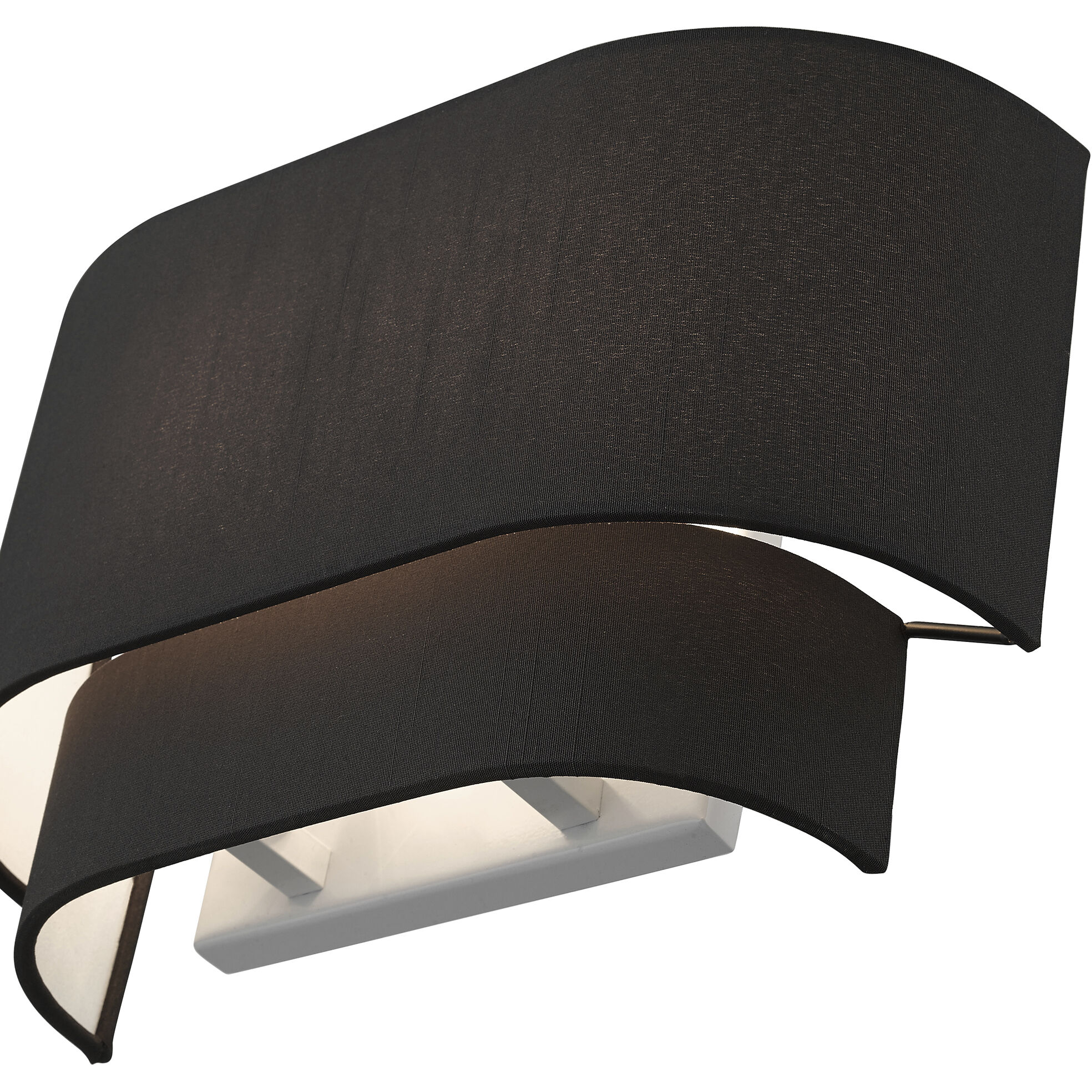 Bainbridge 2 Light 13 inch Black ADA Wall Sconce Wall Light