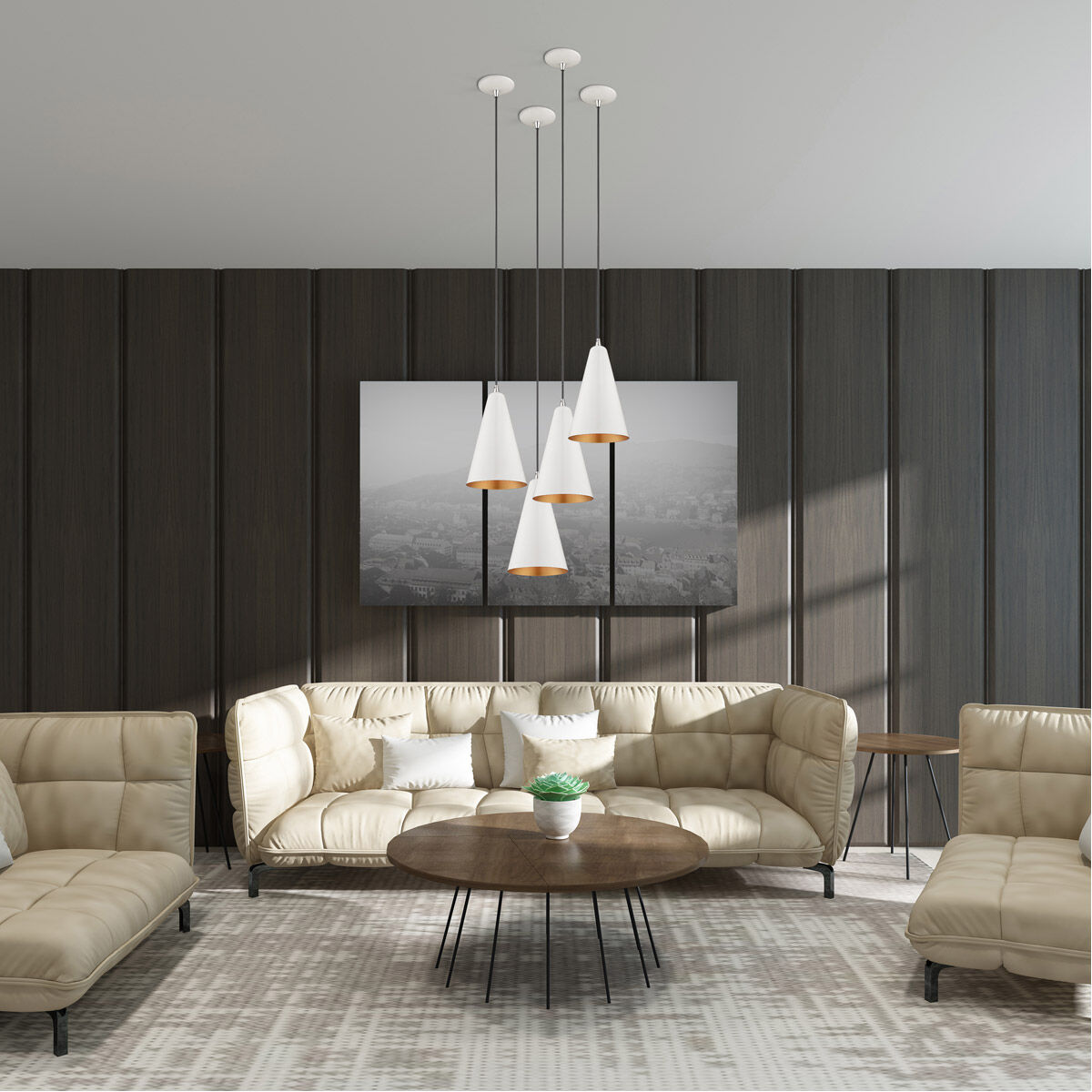 Allison 1 Light 7 inch Shiny White Mini Pendant Ceiling Light