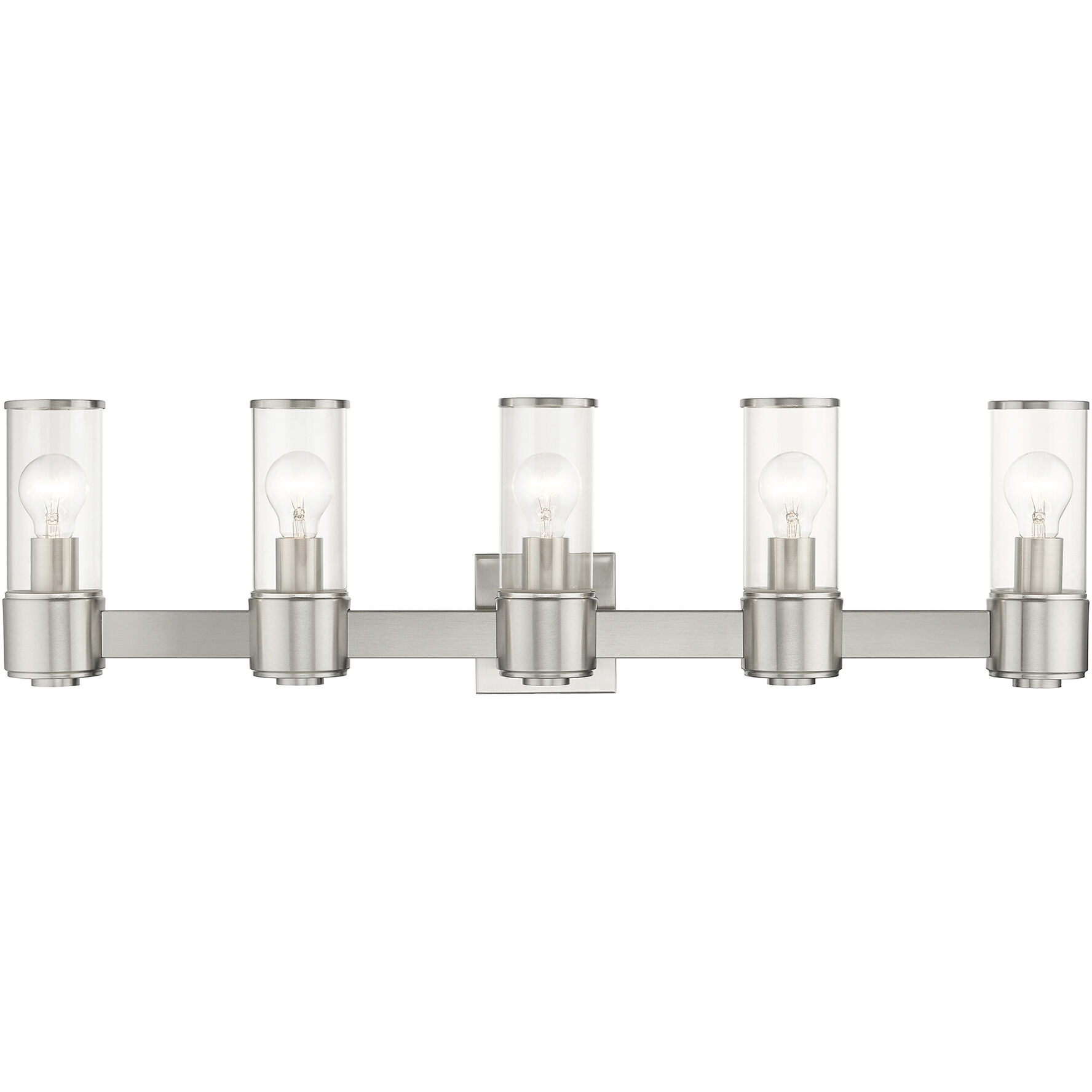 Quincy 5 Light 35.50 inch Bathroom Vanity Light