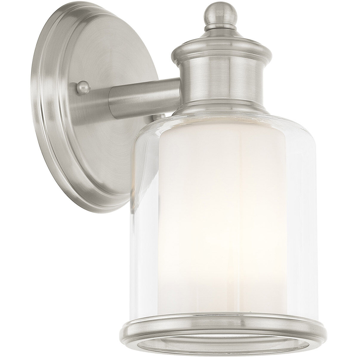 Middlebush 1 Light 6 inch Brushed Nickel Wall Sconce Wall Light