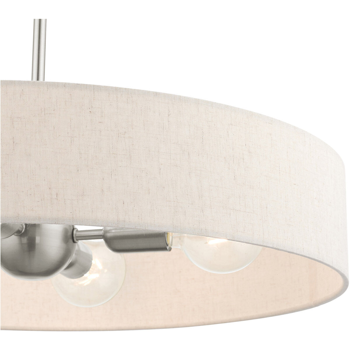 Venlo 4 Light 22 inch Brushed Nickel Pendant Ceiling Light