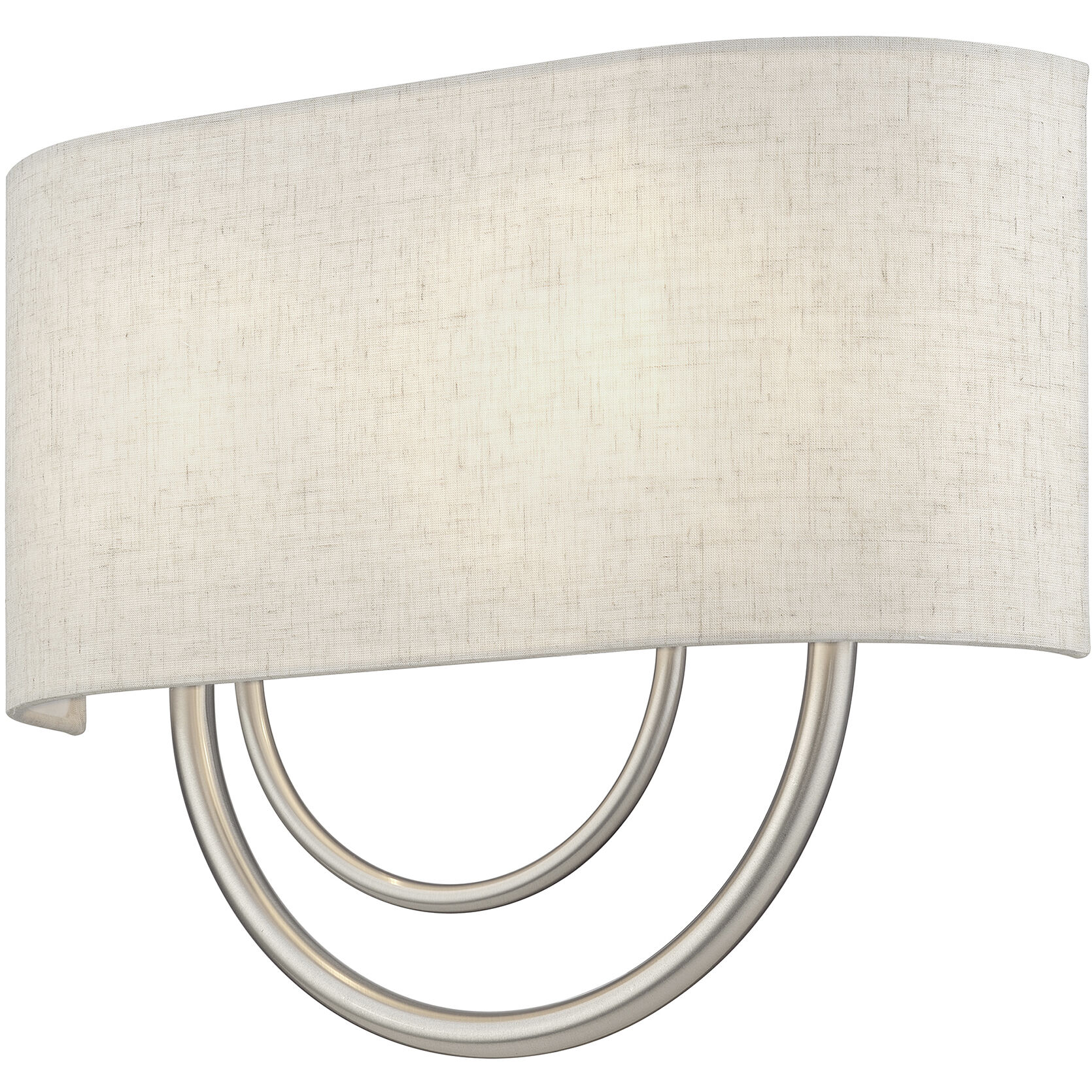 Stratton 2 Light 15 inch Brushed Nickel ADA Wall Sconce Wall Light