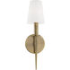 Witten 1 Light 4 inch Antique Brass ADA ADA Wall Sconce Wall Light