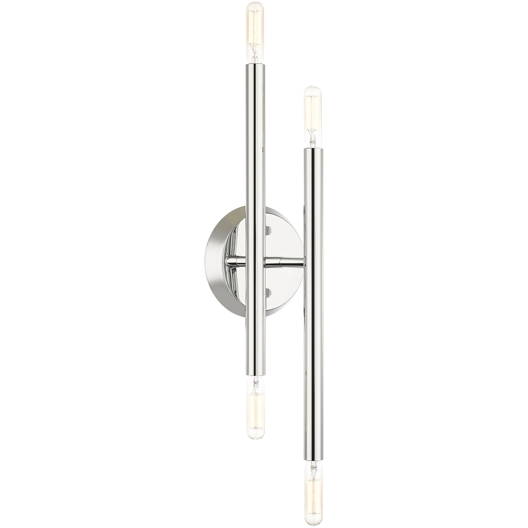 Soho 4 Light 5 inch Polished Chrome ADA Sconce Wall Light