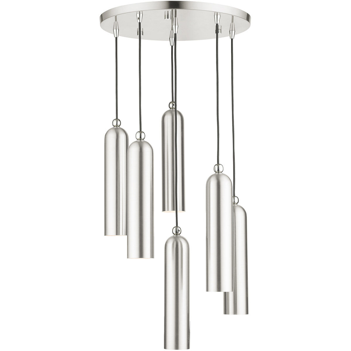 Ardmore 6 Light 19 inch Brushed Nickel Pendant Ceiling Light