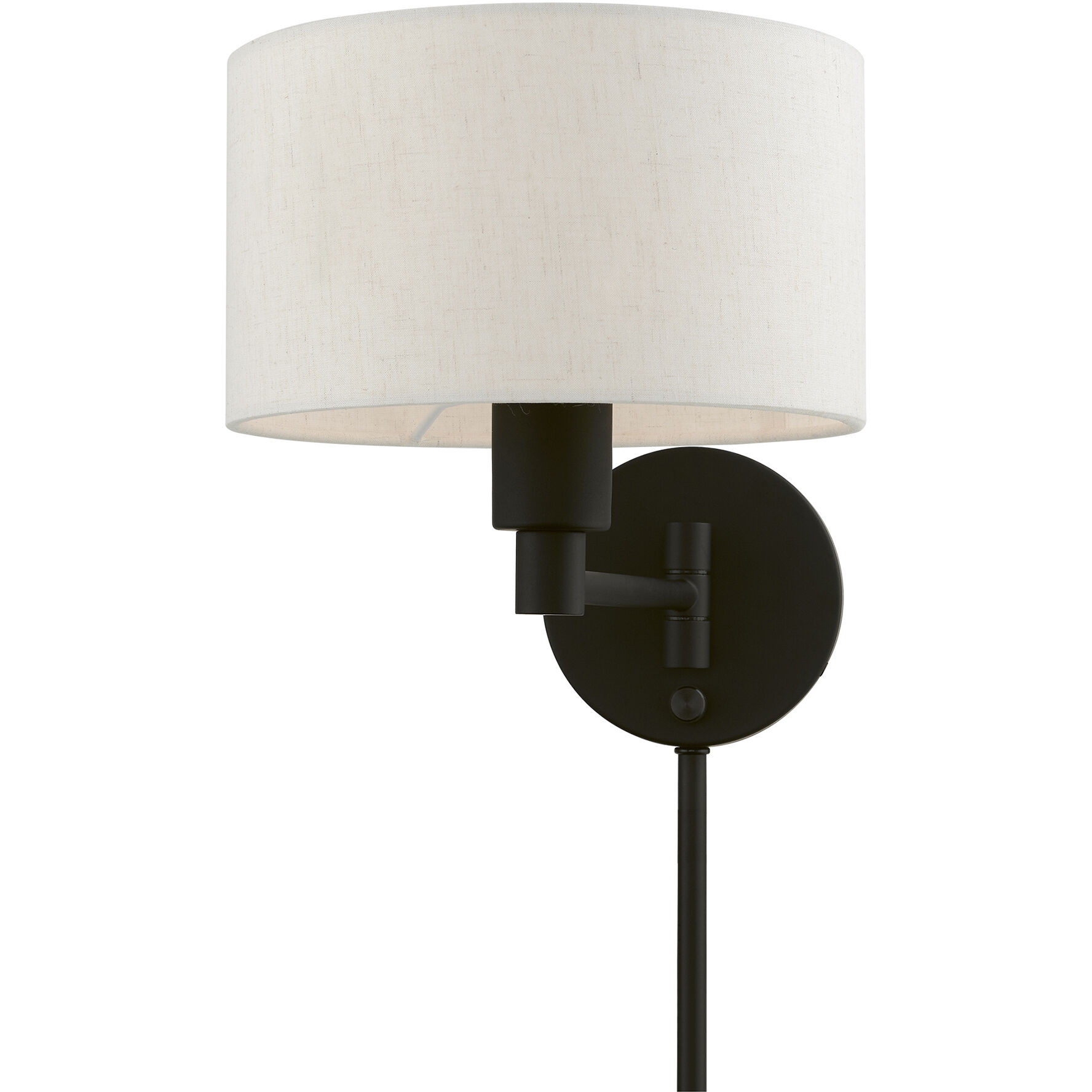 Allison 15 inch 60.00 watt Black Swing Arm Wall Lamp Wall Light