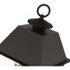 Wentworth 2 Light 17.5 inch Bronze with Antique Brass Finish Cluster Outdoor Post Top Lantern, Medium