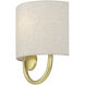 Stratton 1 Light 9 inch Soft Gold ADA Wall Sconce Wall Light