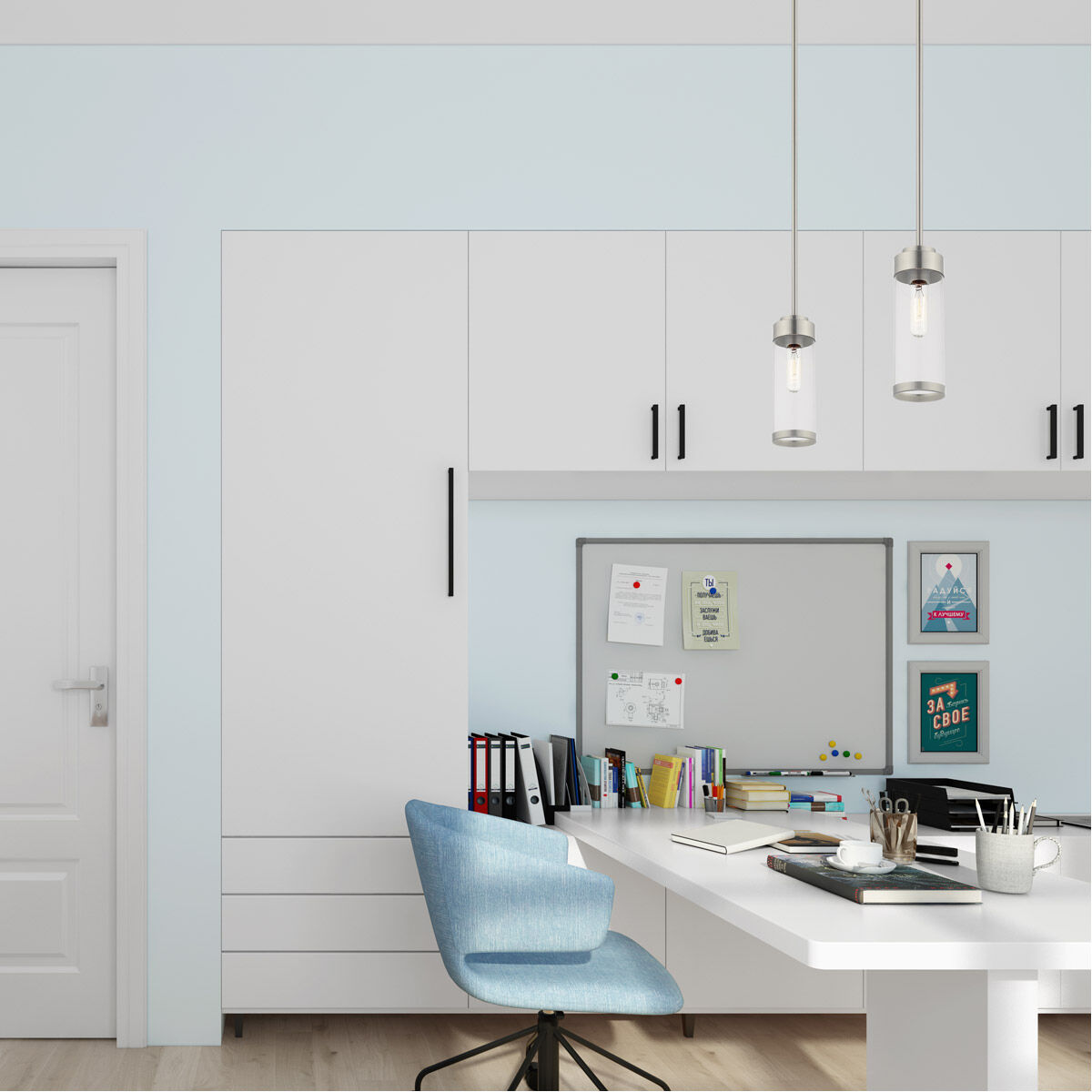 Hillcrest 1 Light 5 inch Polished Chrome Mini Pendant Ceiling Light