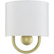 Stratton 1 Light 9 inch Soft Gold ADA Wall Sconce Wall Light