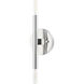 Copenhagen 2 Light 16 inch Polished Chrome ADA ADA Sconce Wall Light