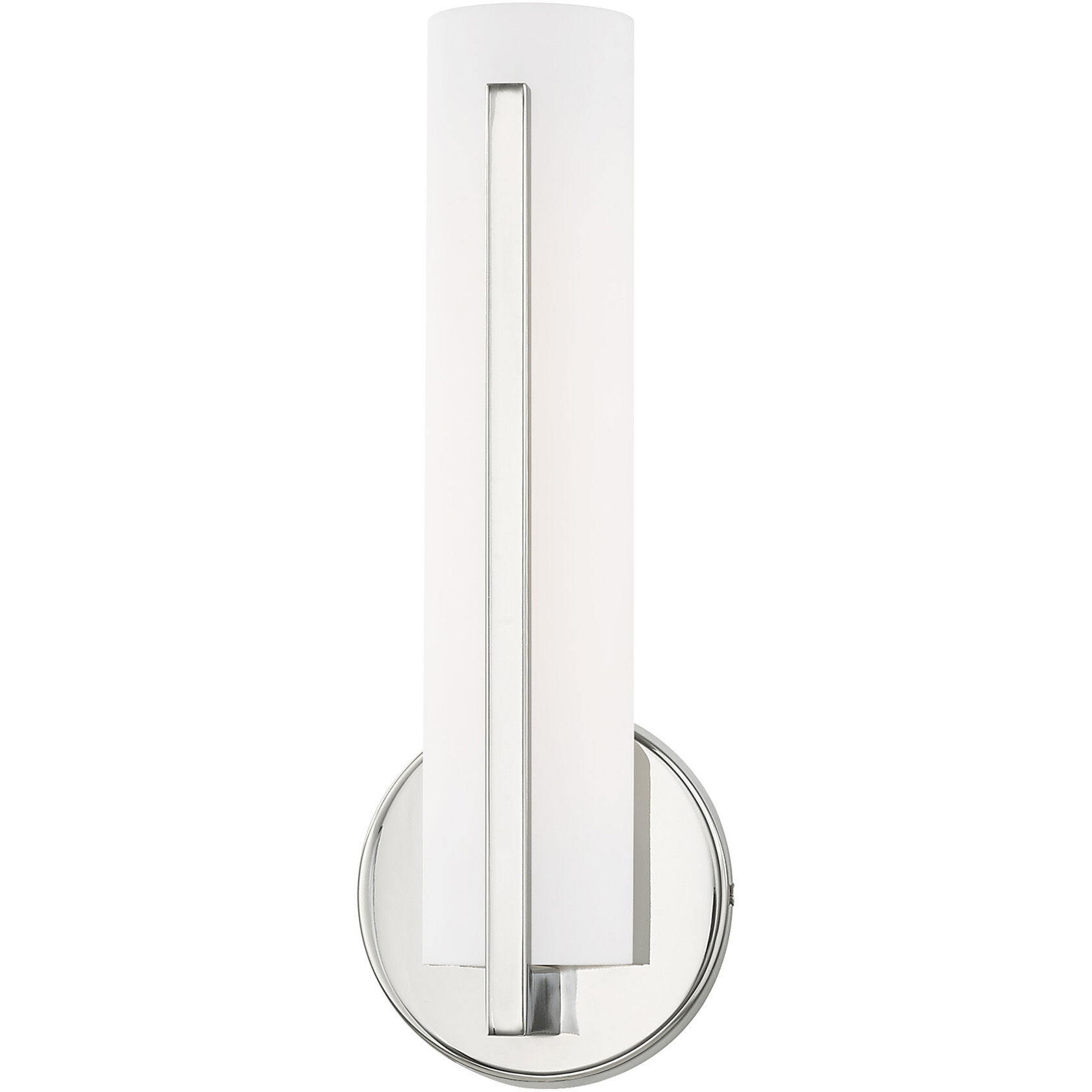 Visby LED 4 inch Polished Chrome ADA ADA Wall Sconce Wall Light