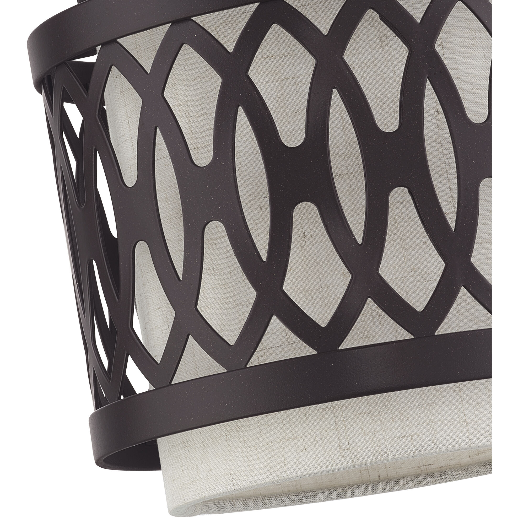 Vistaview 1 Light 7.25 inch English Bronze Semi-Flush Ceiling Light