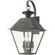 Wentworth 4 Light 15.00 inch Outdoor Wall Light
