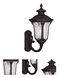 Oxford 1 Light 18 inch Bronze Outdoor Wall Lantern