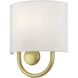 Stratton 1 Light 9 inch Soft Gold ADA Wall Sconce Wall Light