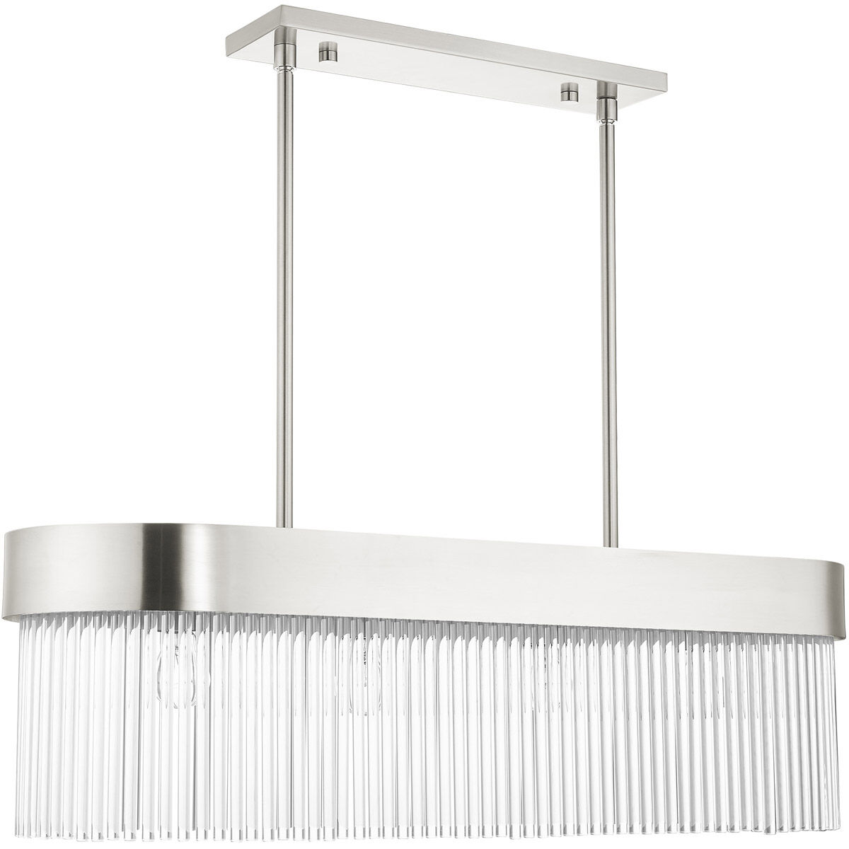 Norwich 4 Light 12 inch Brushed Nickel Chandelier Ceiling Light