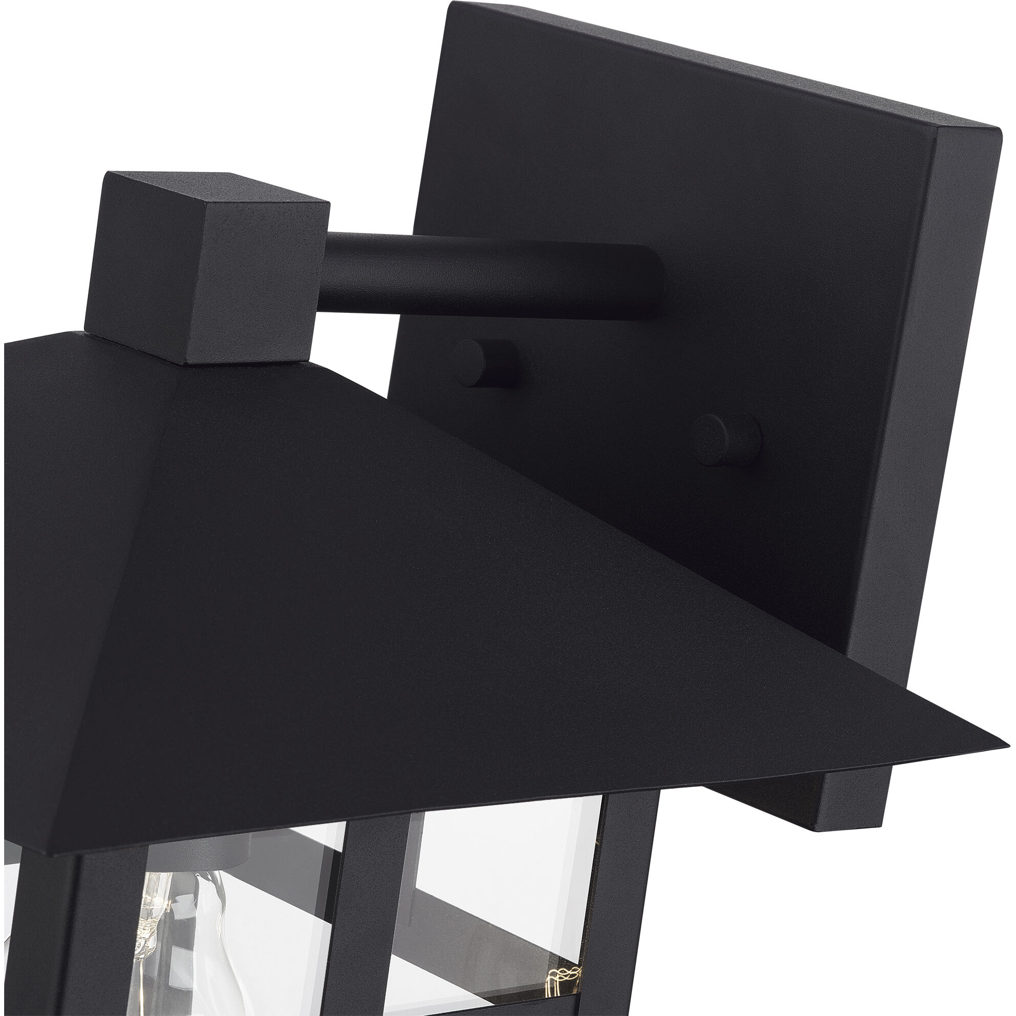 Crestlake 1 Light 11.5 inch Textured Black Outdoor Wall Lantern