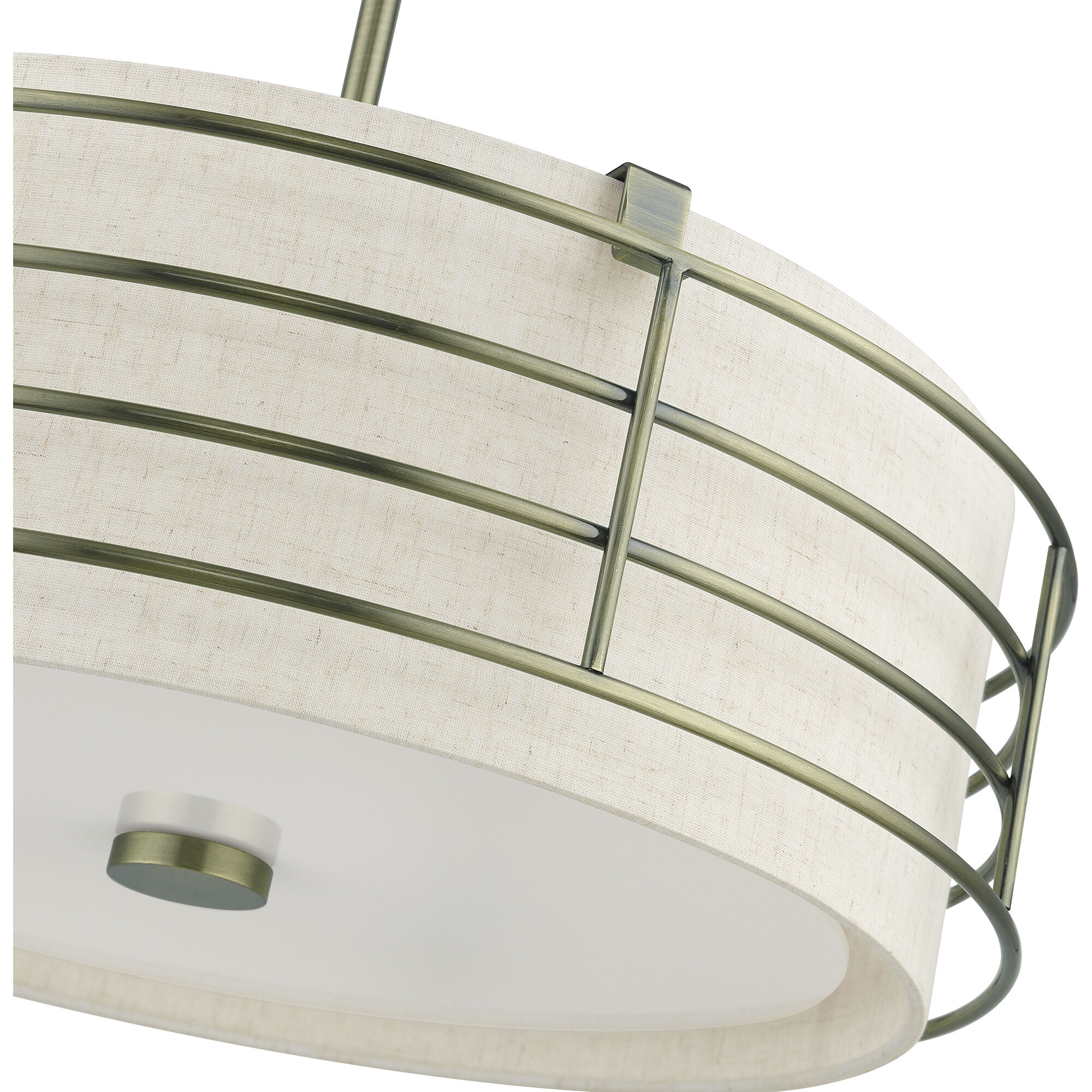 Blanchard 4 Light 20 inch Antique Brass Pendant Chandelier Ceiling Light