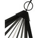 Prism 15 Light 42 inch Black Foyer Chandelier Ceiling Light 
