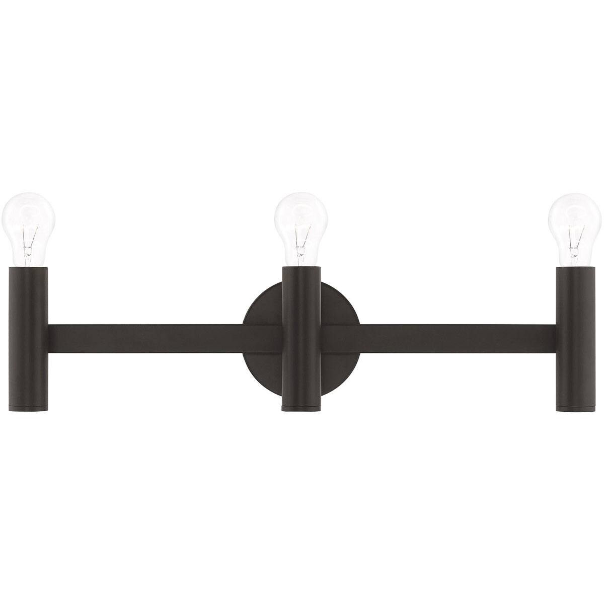 Copenhagen 3 Light 24 inch Bronze ADA Bath Vanity Wall Light