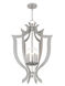 Aldrich 5 Light 21 inch Polished Chrome Lantern Chandelier Ceiling Light
