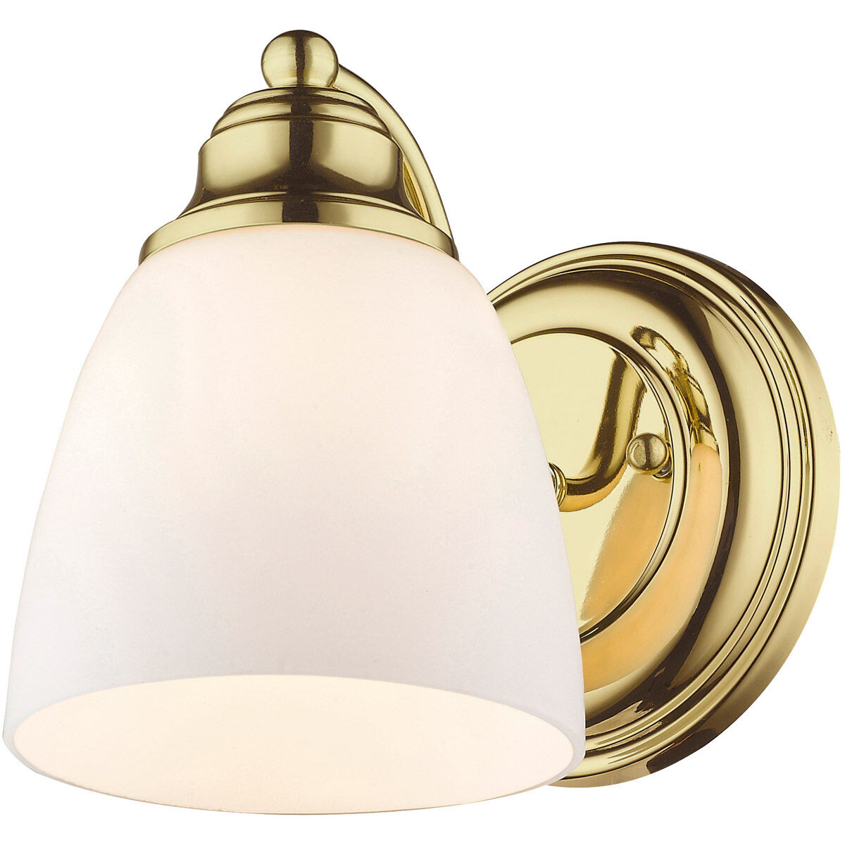 Somerville 1 Light 6 inch Polished Brass Wall Sconce Wall Light