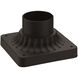 Outdoor 6 inch Bronze Outdoor Pier Mount Adaptors