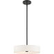 Venlo 4 Light 14 inch Black with Brushed Nickel Accents Pendant Ceiling Light