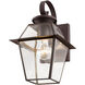 Westover 1 Light 12.5 inch Bronze Outdoor Wall Lantern