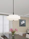Meridian 5 Light 24 inch Bronze Pendant Ceiling Light