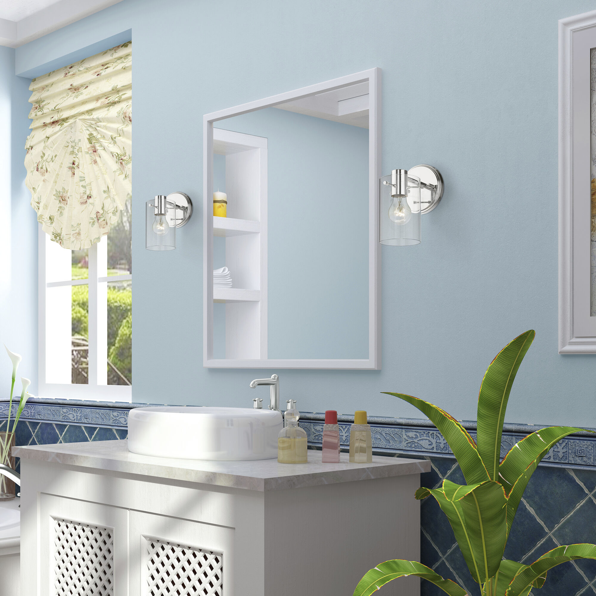 Munich 1 Light 5 inch Polished Chrome Single Sconce Wall Light, Single