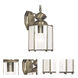 Outdoor Basics 1 Light 13 inch Antique Brass Outdoor Wall Lantern