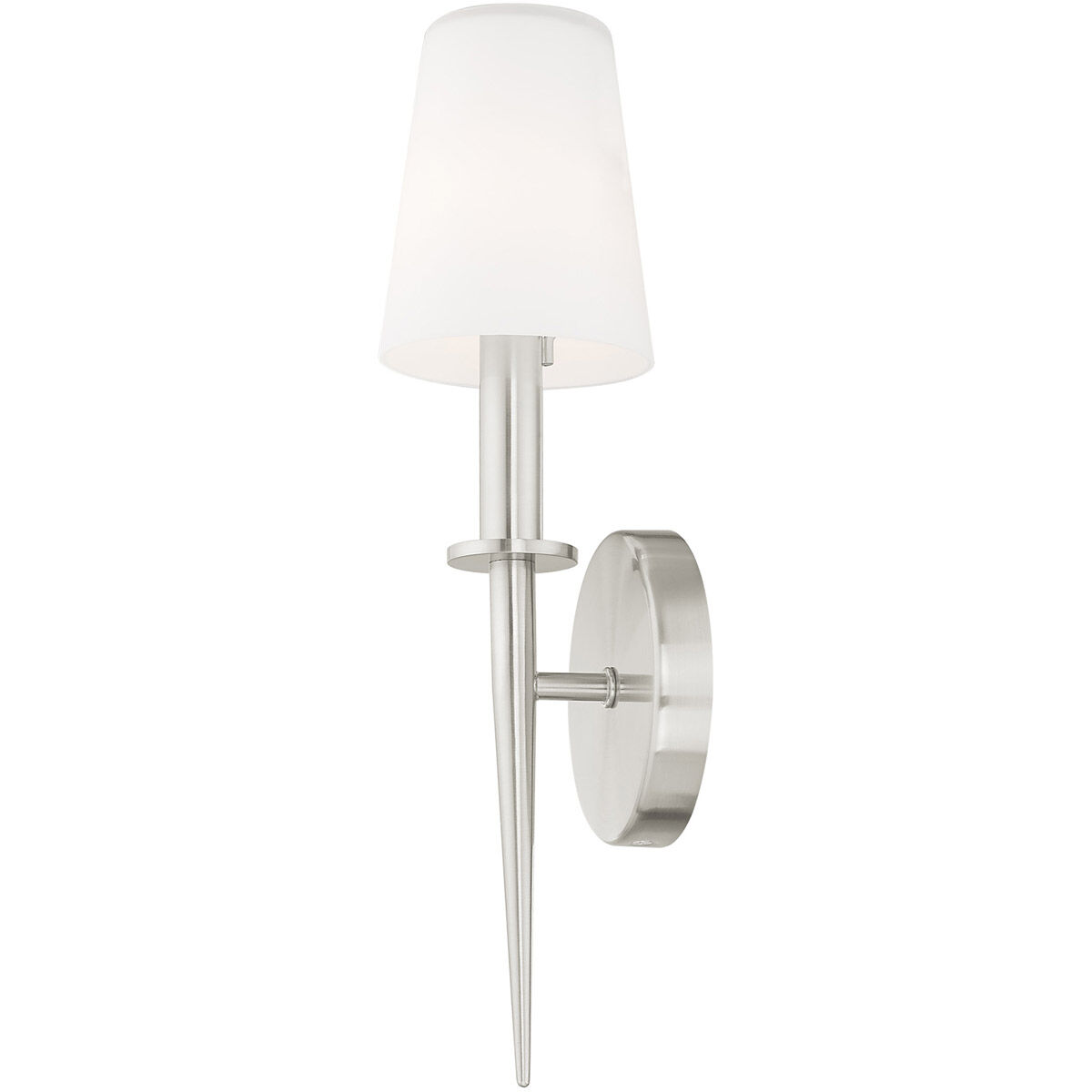 Witten 1 Light 4 inch Brushed Nickel ADA ADA Wall Sconce Wall Light
