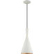 Allison 1 Light 7 inch White Mini Pendant Ceiling Light