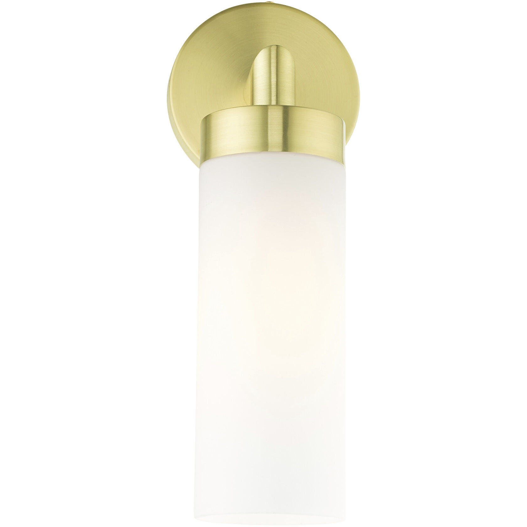 Aero 1 Light 4 inch Satin Brass ADA ADA Single Sconce Wall Light