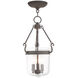 Winchester 3 Light 10.5 inch Bronze Pendant Ceiling Light