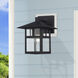 Crestlake 1 Light 11.5 inch Textured Black Outdoor Wall Lantern