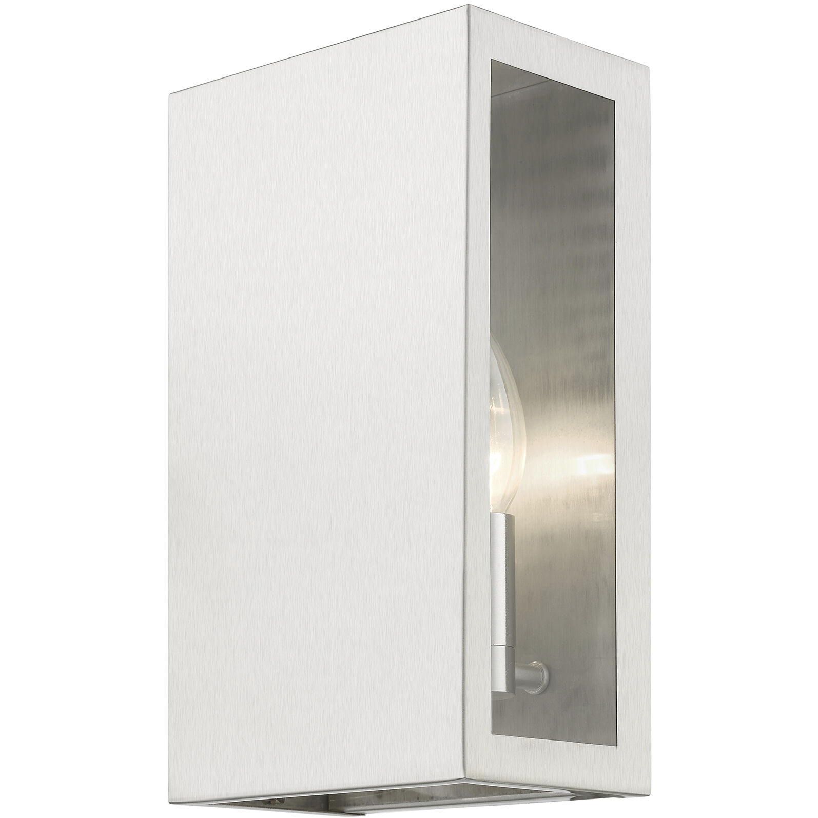 Winfield 2 Light 11 inch Brushed Nickel Outdoor Sconce, Medium