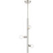 Bannister 3 Light 6 inch Brushed Nickel Pendant Ceiling Light