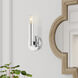 Copenhagen 1 Light 5.13 inch Polished Chrome ADA Wall Sconce Wall Light, Single