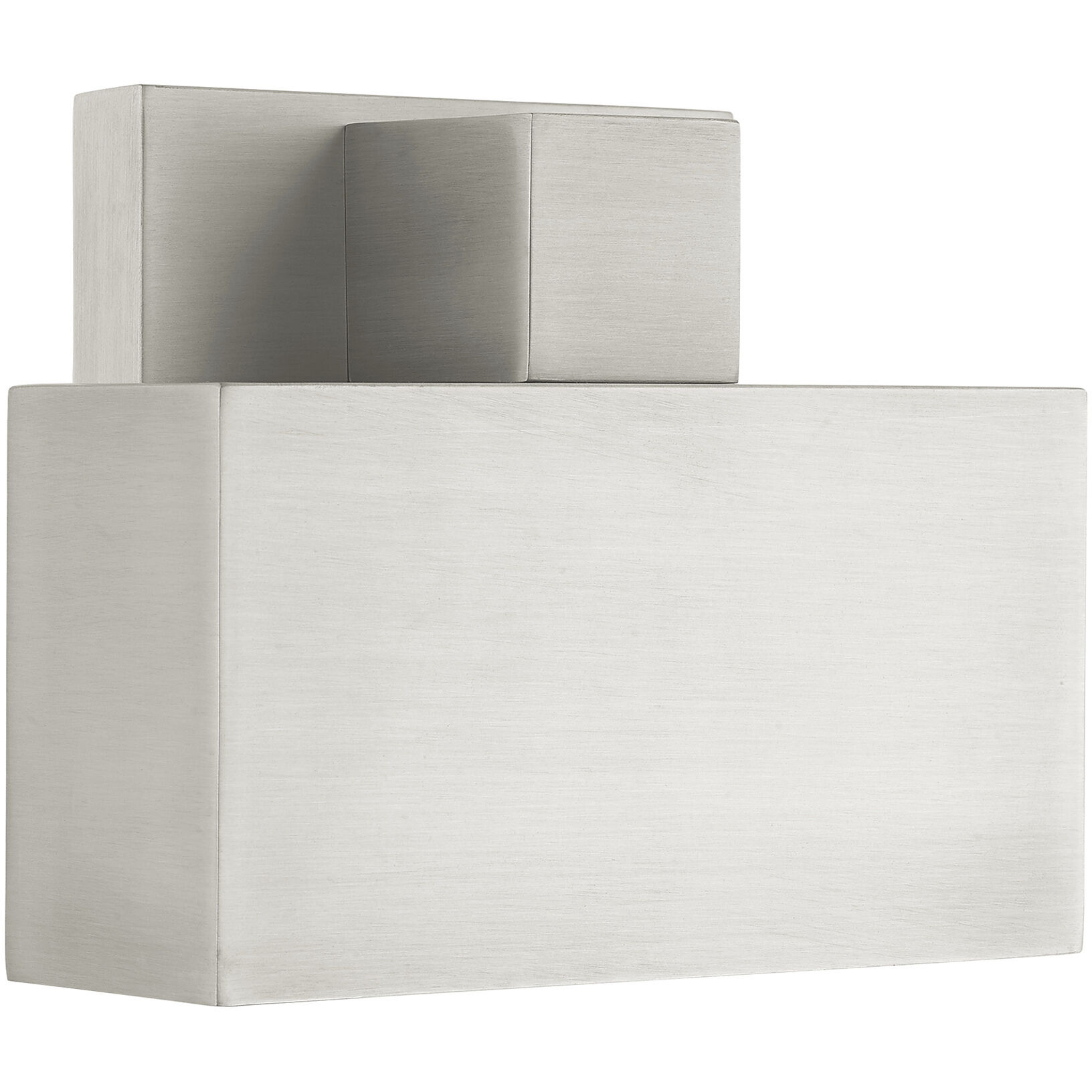 Lynx 1 Light 5 inch Brushed Nickel Outdoor ADA Wall Sconce