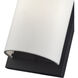 Brenton 2 Light 6 inch Black ADA Wall Sconce Wall Light