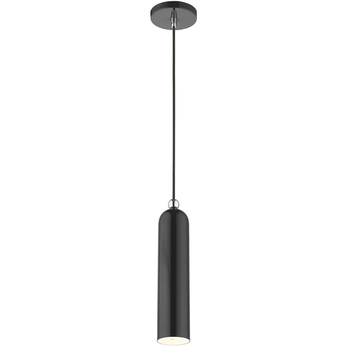 Ardmore 1 Light 5.13 inch Shiny Black Pendant Ceiling Light
