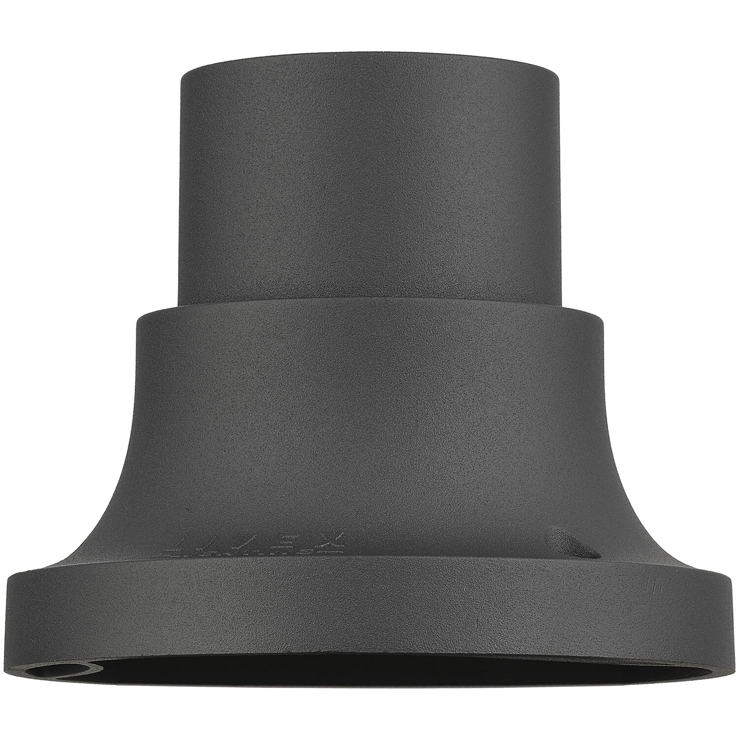 Allison 4.5 inch Textured Black Pier Mount Adapter