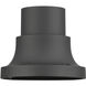 Allison 4.5 inch Textured Black Pier Mount Adapter
