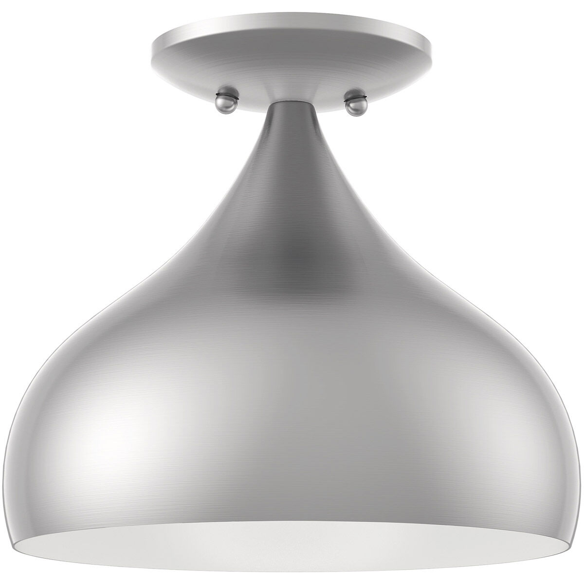 Amador 1 Light 10.00 inch Semi-Flush Mount