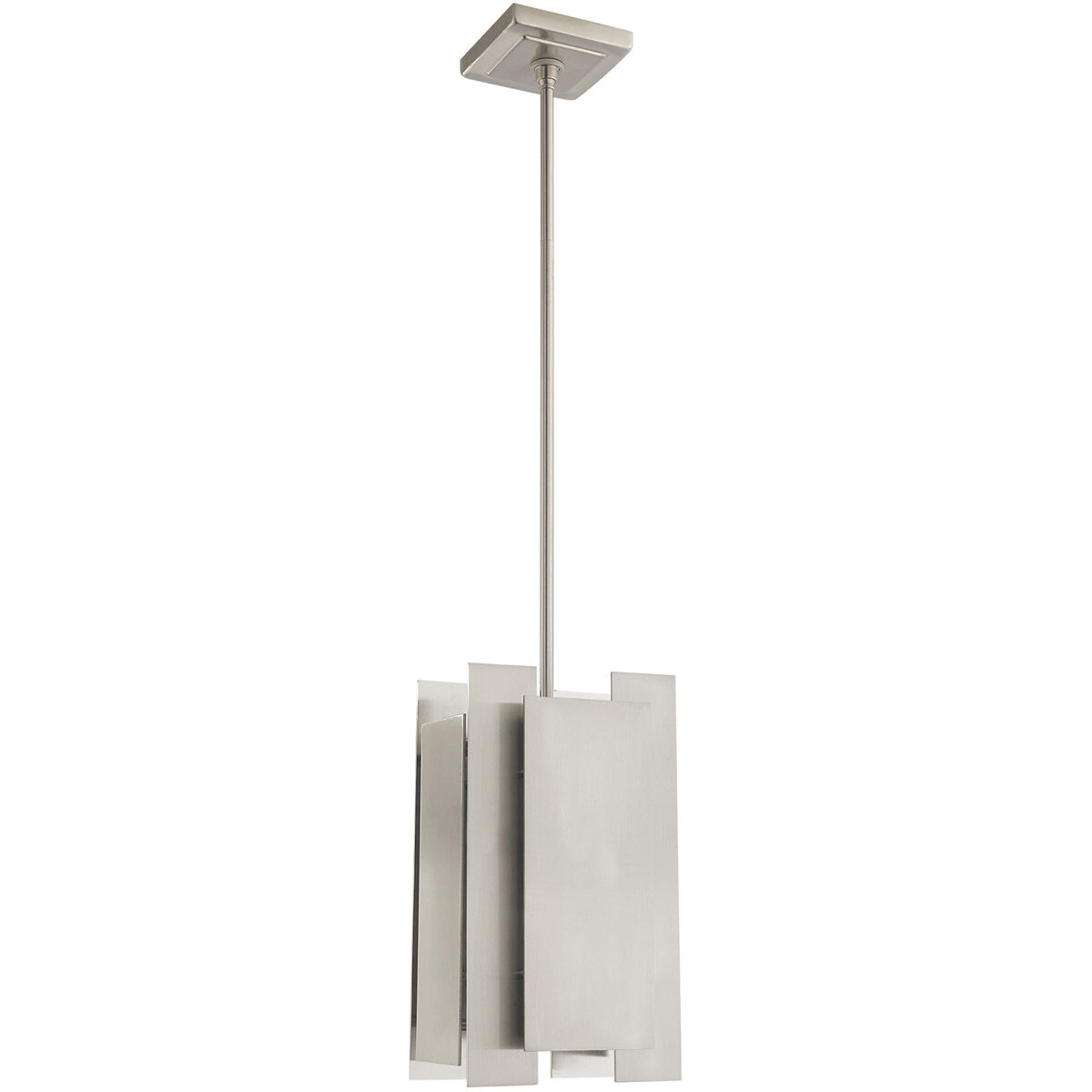Varick 1 Light 7 inch Brushed Nickel Mini Pendant Ceiling Light