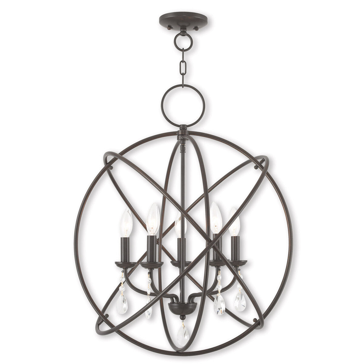 Aria 5 Light 22.00 inch Chandelier