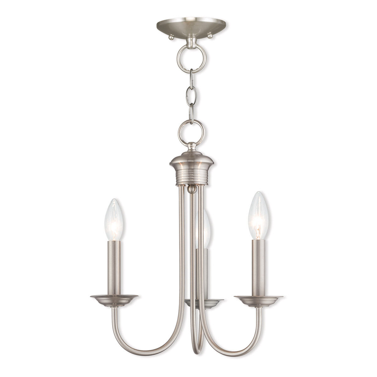 Estate 3 Light 14.00 inch Mini Chandelier